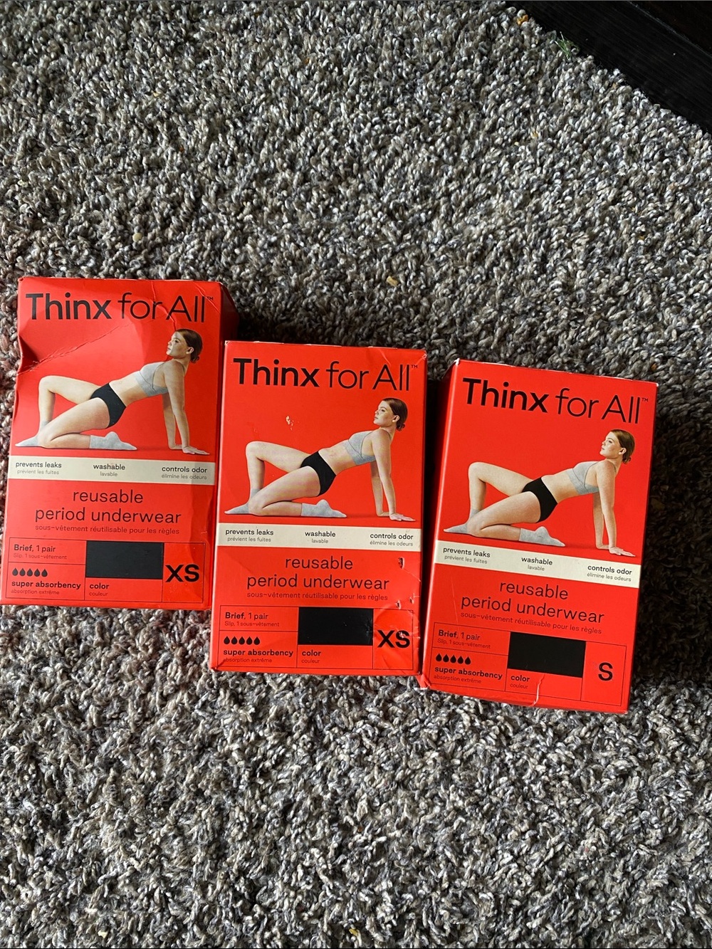 Thinx for All | Reusable Period Underwear (3 Pairs)